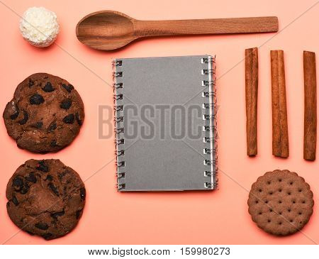 Chocolate Chip Cookies With Recipe Book