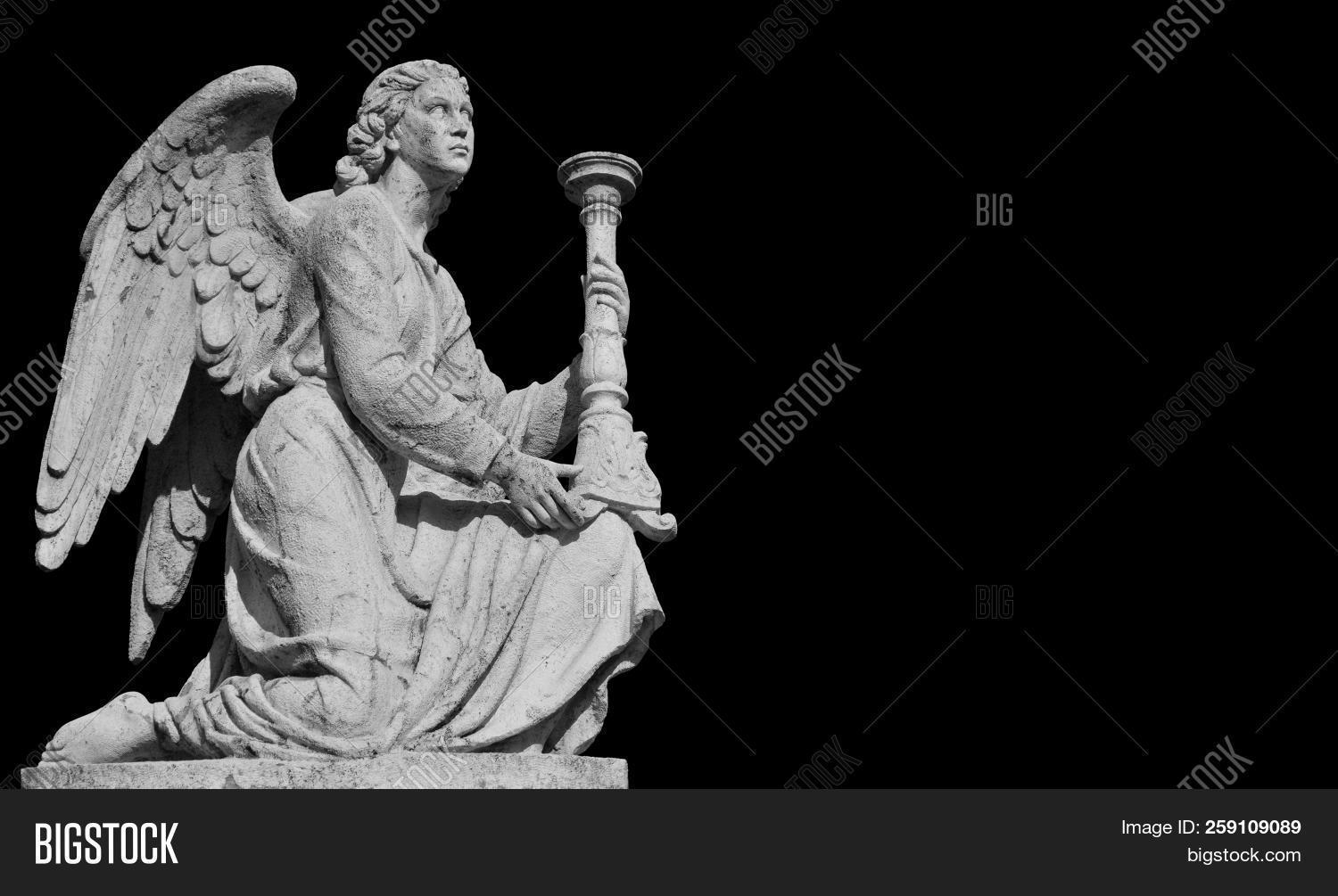 Kneeling Angel Image & Photo (Free Trial) | Bigstock
