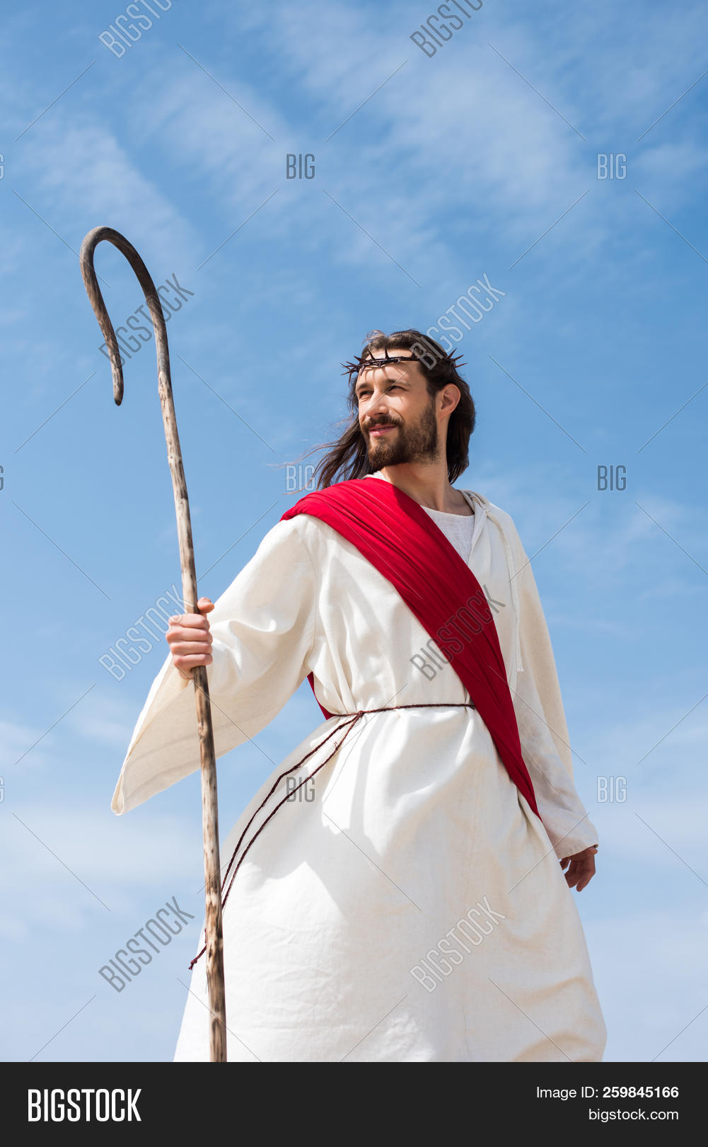 Cheerful Jesus Robe, Image & Photo (Free Trial) Bigstock