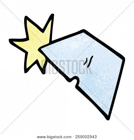 cartoon doodle shiny razorblades