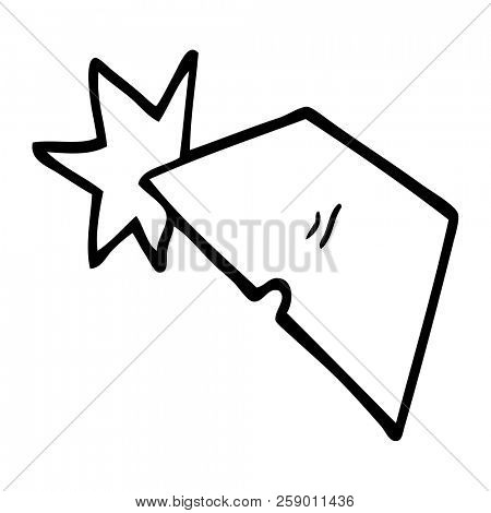 line drawing cartoon shiny razorblades