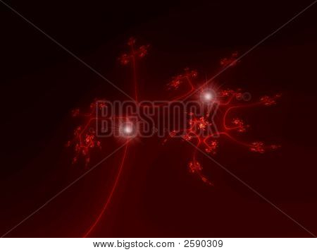 Universo Fractal rojo