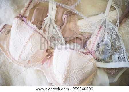 Elegant Women's Underwear, Lace Bas, Lingerie Details