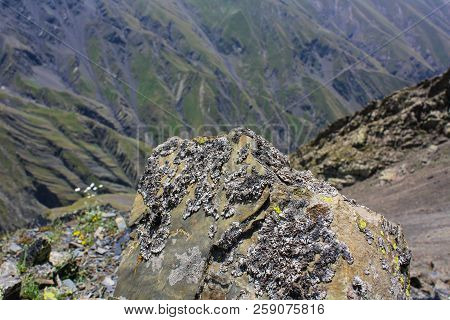 Azerbaijan, Gabala, Caucasian Mountains, Beautiful Scenery From A Height