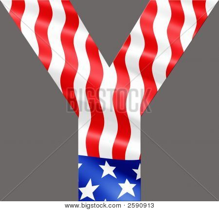 Y カット アメリカ国旗さざ波が立ってからの手紙します。