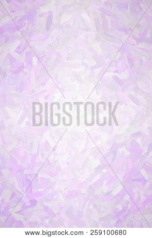 Abstract Illustration Of Vertical Anti-flash White Abstract Oil Painting Background, Digitally Gener