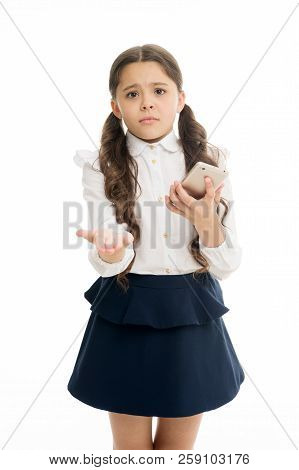 Please One More Call. Schoolgirl Ask Permission To Use Mobile Phone In School. Banned In School. Gir