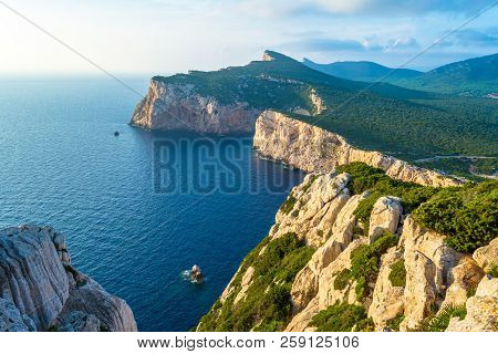 Landscape Of The Gulf Of Capo Caccia