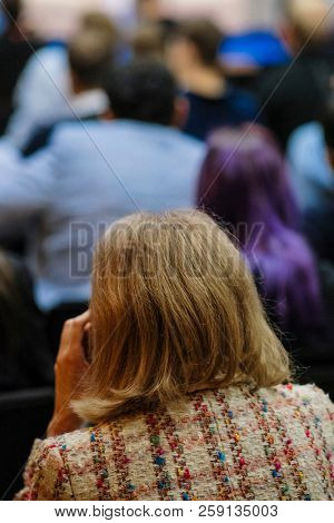 People on a conference