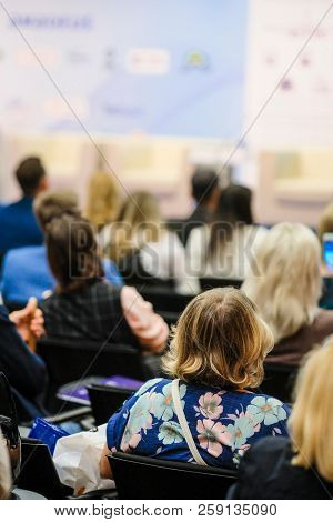 People on a conference