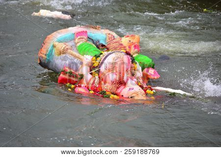 Anaipatti, Tamilnadu - India - September 15 2018: Ganesh Chaturthi Celebrations Across India