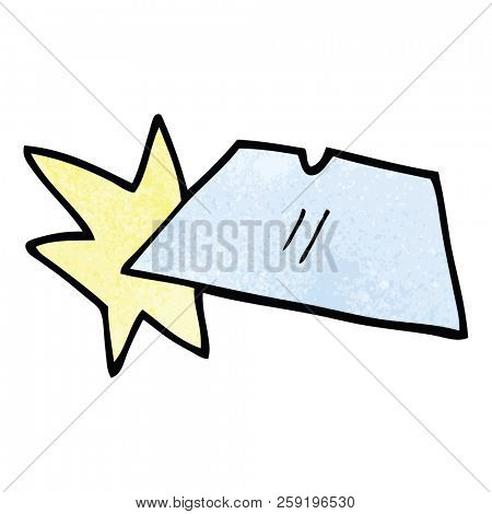 cartoon doodle shiny razorblades