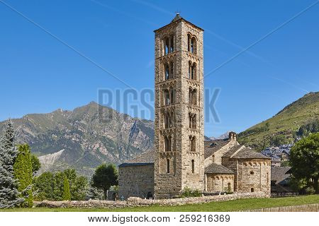Spanish Romanesque. Sant Climent De Taull Church. Vall De Boi. Spain