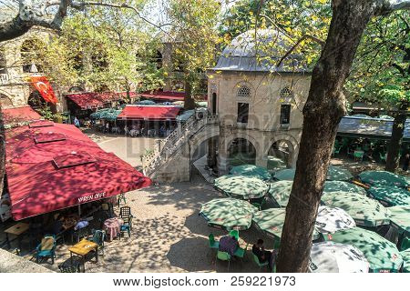 Historical Koza Han In Bursa