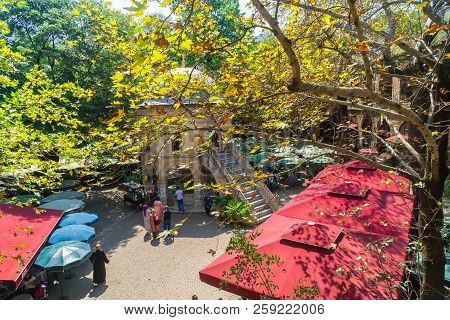 Historical Koza Han In Bursa