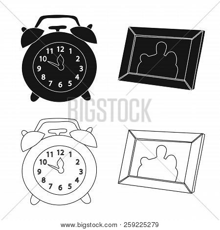 Vector Illustration Of Dreams And Night Icon. Set Of Dreams And Bedroom Stock Vector Illustration.