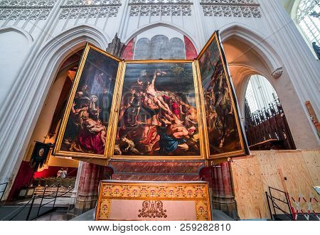 Notre Dame Of Anvers Cathedral, Anvers, Belgium