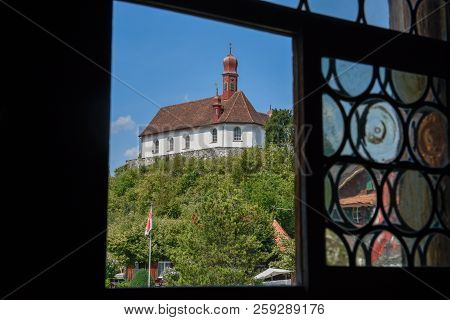 The Church Of Flüeli-ranft Birth And Life Place Of Saint Hermit Niklaus Von Flüe On The Swiss Alps