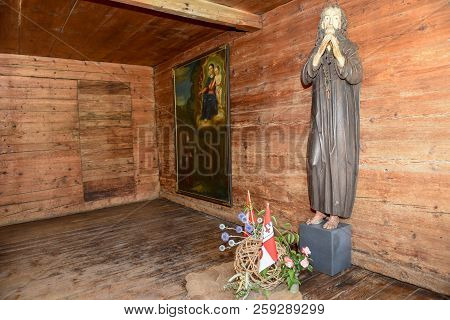 Birth House Of Saint Hermit Niklaus Von Flüe At Flüeli-ranft On The Swiss Alps