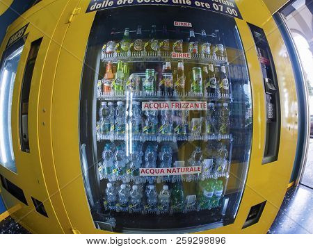 Italian Vending Machine In Turin