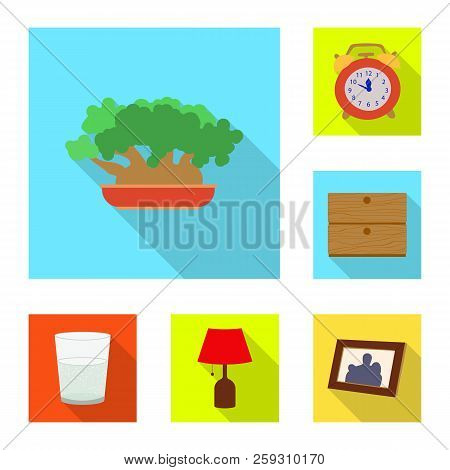 Isolated Object Of Dreams And Night Icon. Set Of Dreams And Bedroom Stock Vector Illustration.