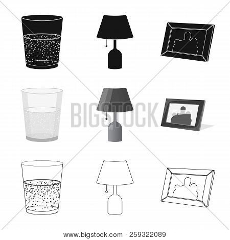 Isolated Object Of Dreams And Night Symbol. Set Of Dreams And Bedroom Stock Vector Illustration.