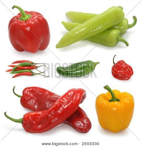Paprika peber samling