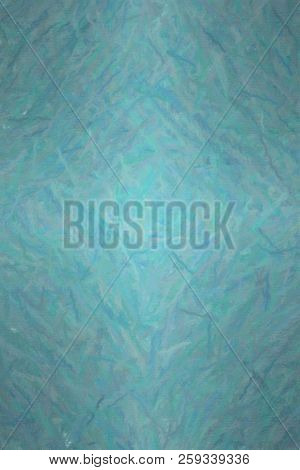 Abstract Illustration Of Vertical Wintergreen Pastel With Long Brush Strokes Background, Digitally G