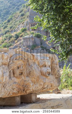 Breathtaking Ruins Of The Ancient Town Of Myra In In The Lycia Region Of Anatolia , Modern Day Demre