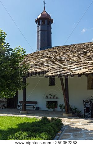 Tryavna, Bulgaria - July 6, 2018:  Medieval Church Of St. Archangel Michael In Historical Town Of Tr