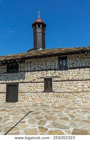 Tryavna, Bulgaria - July 6, 2018:  Medieval Church Of St. Archangel Michael In Historical Town Of Tr