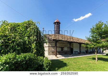Tryavna, Bulgaria - July 6, 2018:  Medieval Church Of St. Archangel Michael In Historical Town Of Tr