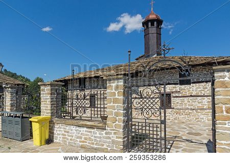 Tryavna, Bulgaria - July 6, 2018:  Medieval Church Of St. Archangel Michael In Historical Town Of Tr