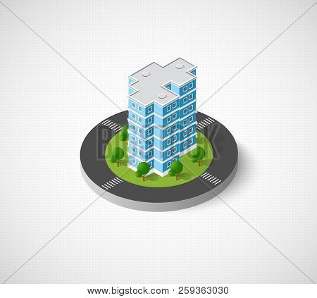 Blueprint House Plan Drawing. Figure Of The Jotting