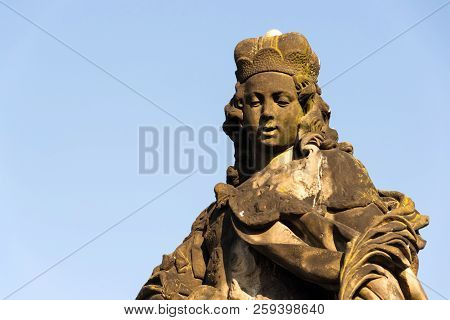 Statue Of Saint Vitus From Ferdinand Maxmilian Brokoff 1714 On Charles Bridge Near Mala Strana Bridg