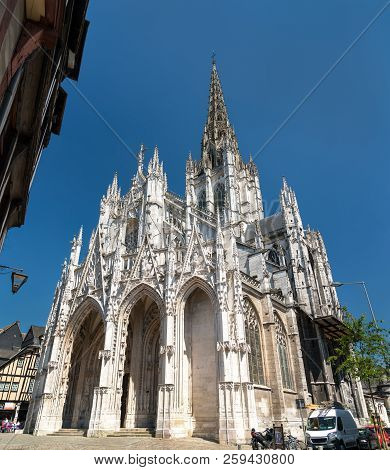 Church Of Saint Maclou In Rouen - Normandy, France