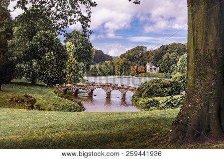 Autumn In The Park, Vibrant Colour, Beautiful Wiev.