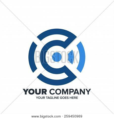 Creative Abstract Technology Logo Icon Template , Letter C Technology Logo With Wifi Icon, Wifi C Ic