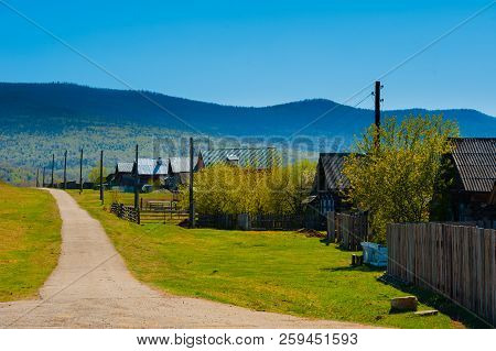 Beautiful Spring Landscape Of The Western Sayan Mountains