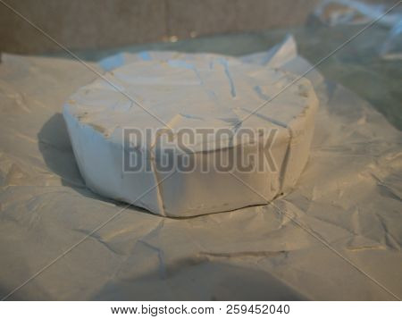 Camembert Cheese In The Kitchen