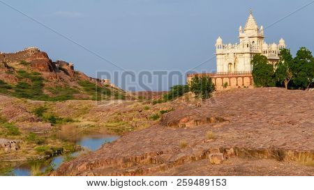 Jaswant Thada Is A Cenotaph In Jodhpur, Rajasthan