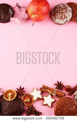 Typical German Gingerbreads Such As Lebkuchen And Aachener Printen