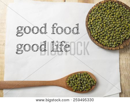 Good Healthy Food Concept, Health Lifestyle Motivational Inspirational Quotes