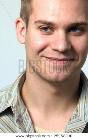 ファッショナブルな若い男の肖像