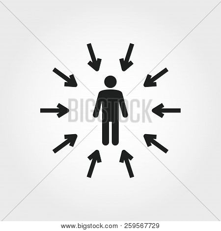 Self-promotion Icon. Monochrome Element Illustration. Self-promotion Symbol Design From Soft Skills 