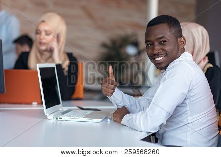 Startup Business People Group Working Everyday Job At Modern Office. Tech Office, Tech Company, Tech