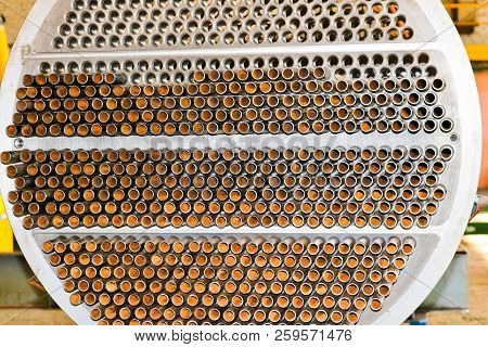 Production Of A Large Tube Bundle For A Shell-and-tube Heat Exchanger In An Industrial Production Ro