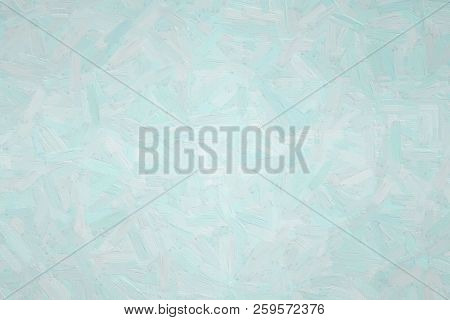 Abstract Illustration Of Gainsboro Oil Paint With Large Brush Strokes Background, Digitally Generate