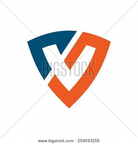 Cj Or Jc Logo, Initial Letter Cj Logo And Shield, Vector Illustration Design