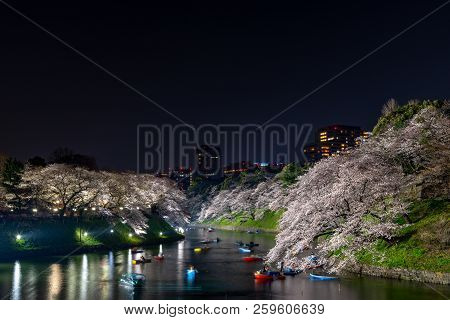 Cherry Blossoms Around Chidorigafuchi Park, Tokyo, Japan.

The Northernmost Part Of Edo Castle Is No